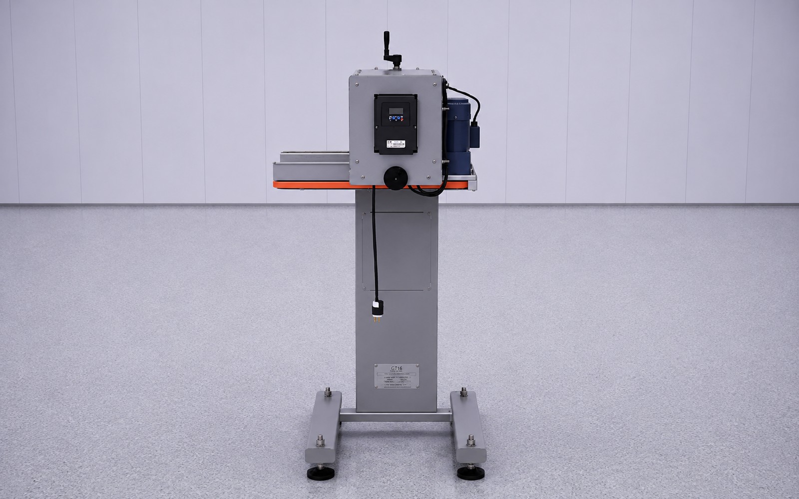 GT-16 gap transfer conveyor, front view