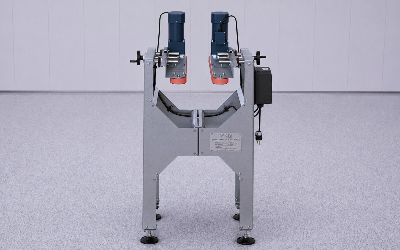 GT-22 gap transfer conveyor, front view