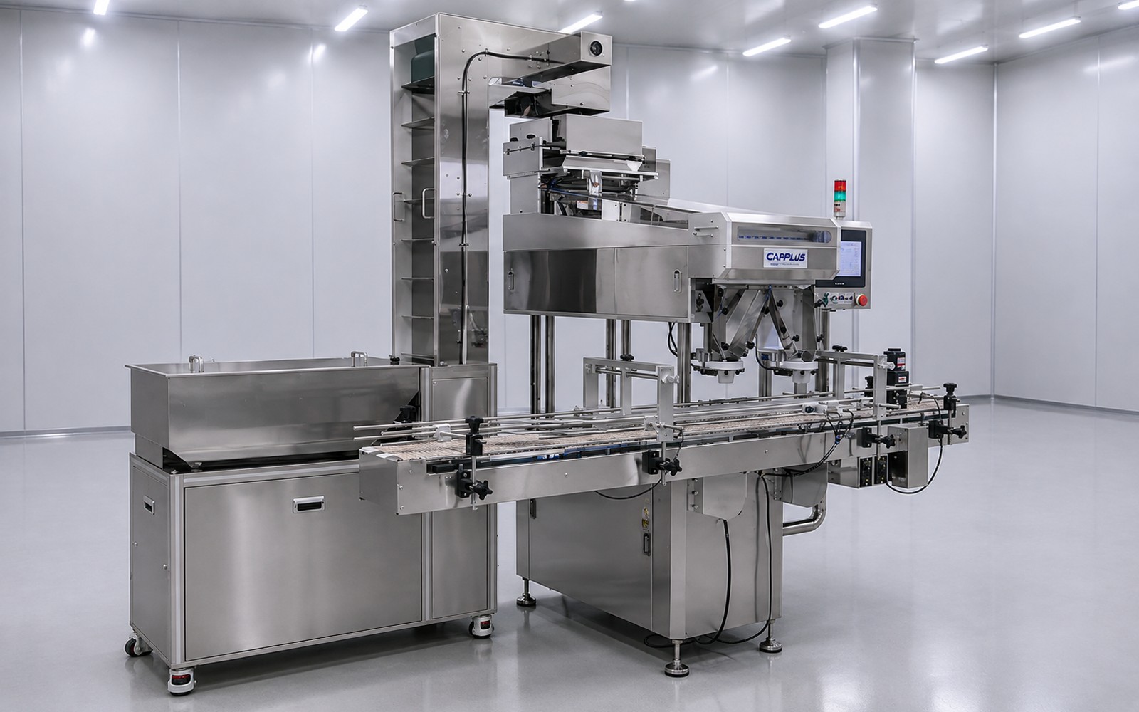 Automatic gummy counting and bottling system