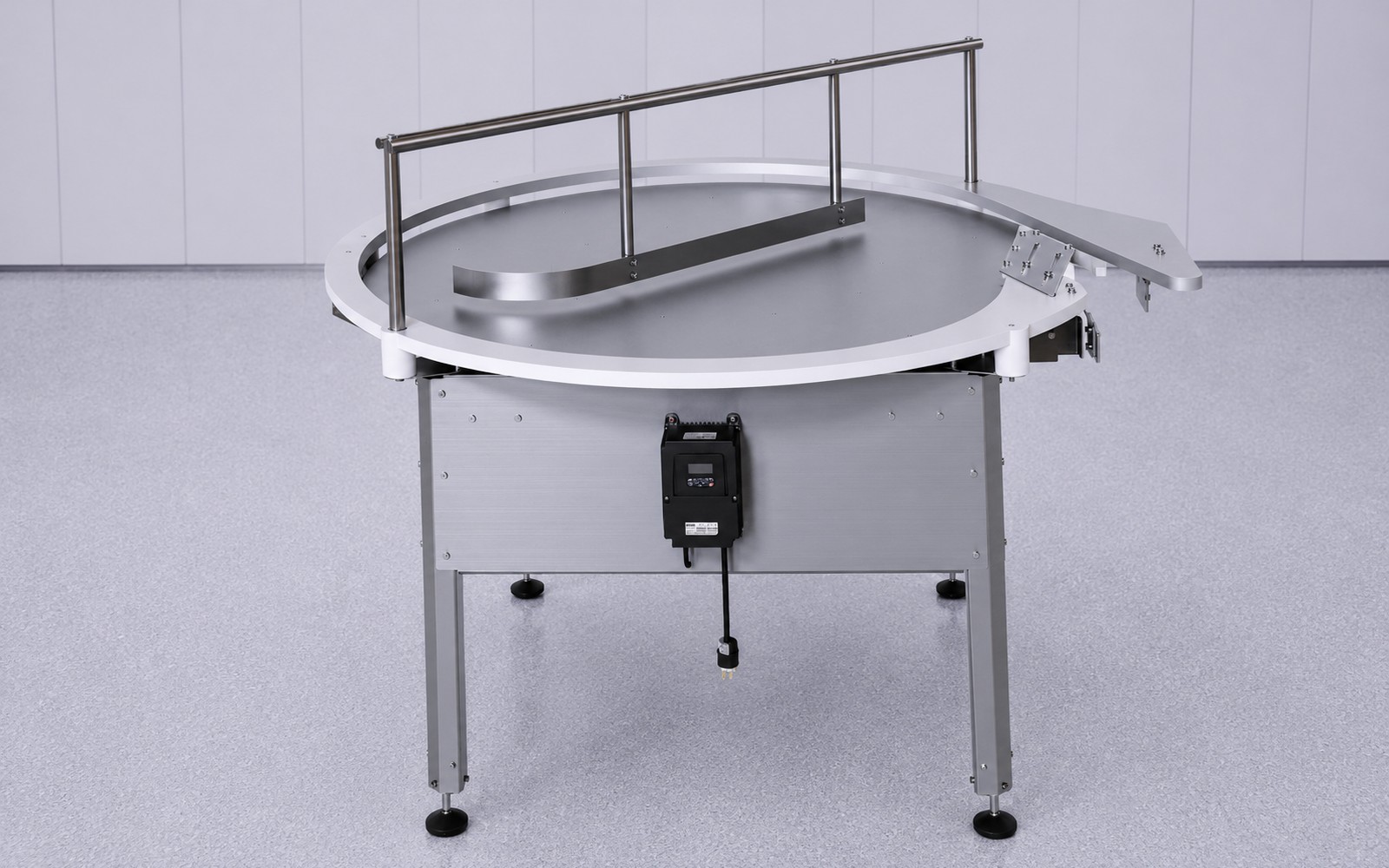 Unscrambling rotary table, model RU-59, 60 inch, front view