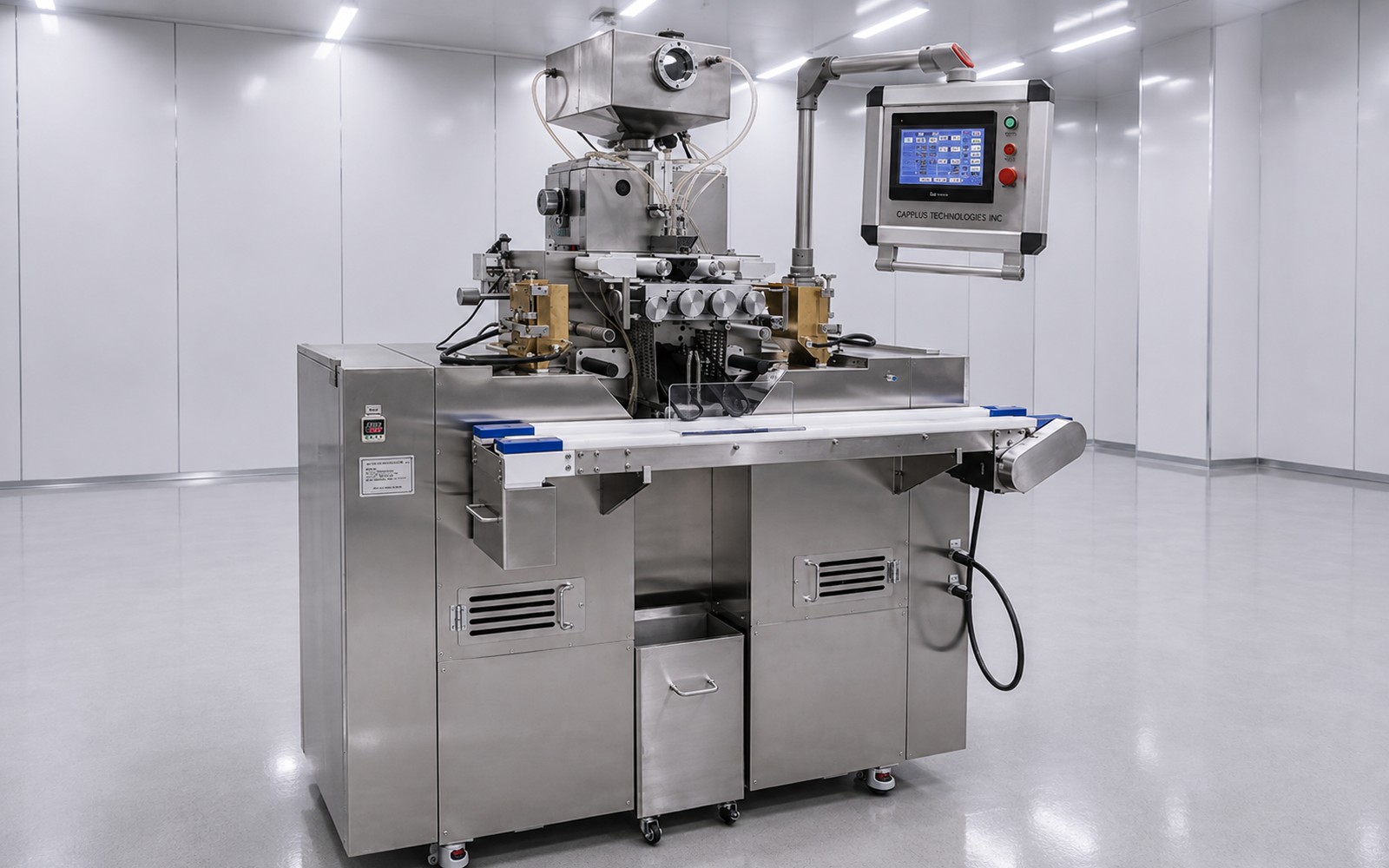 4-inch Dual Softgel Encapsulation System, front view