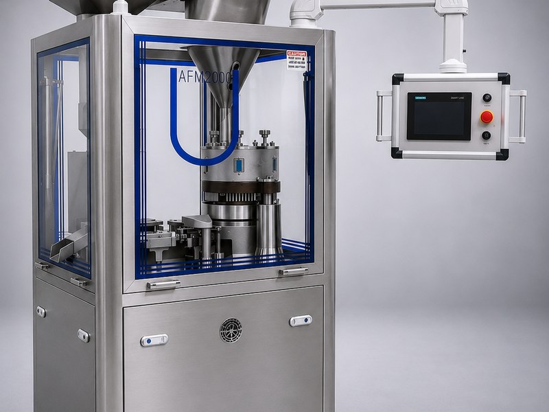 UAF-1200C mid speed capsule filling machine