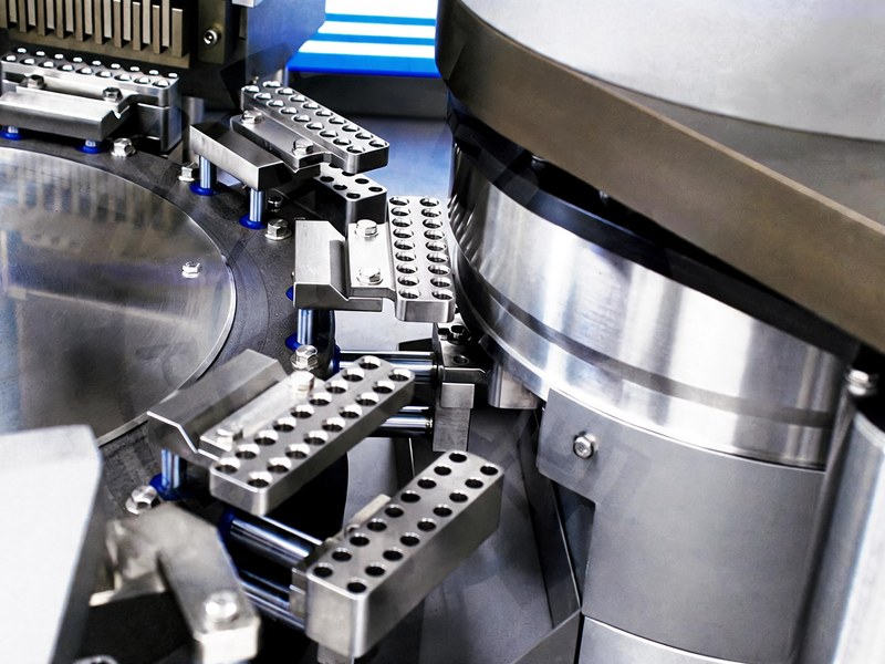 UAF-2500C capsule segment holders close-up