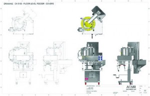 CA5100 Auto Capping Equipment CAD Information